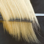 haar blonderen zonder schade